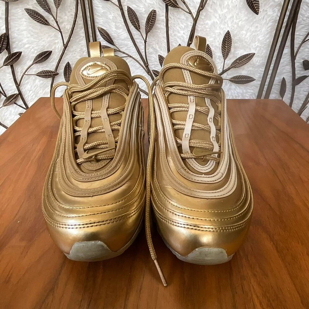 Nike Air Max 97 Metallic Gold Women’s Size 8.5